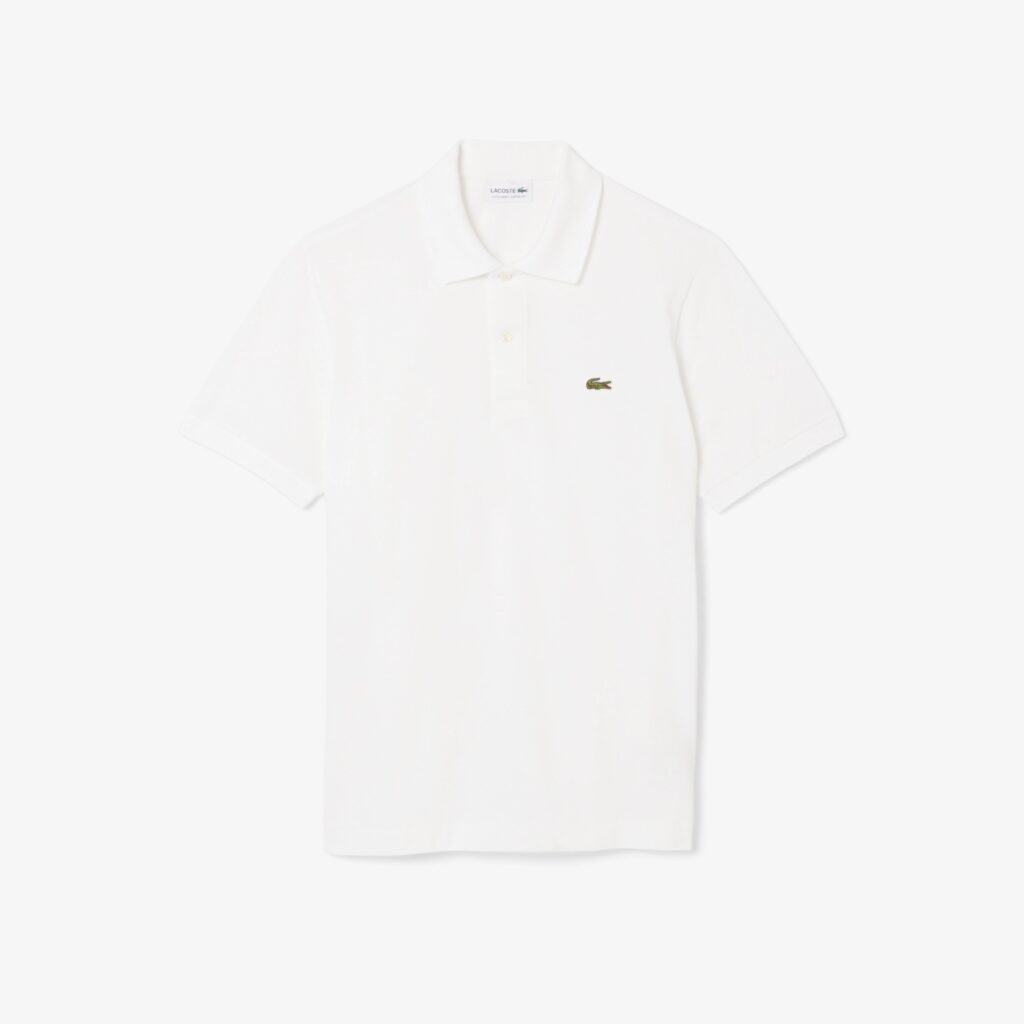 Polo Lacoste blanc homme - edito mai 2025 PointeMag