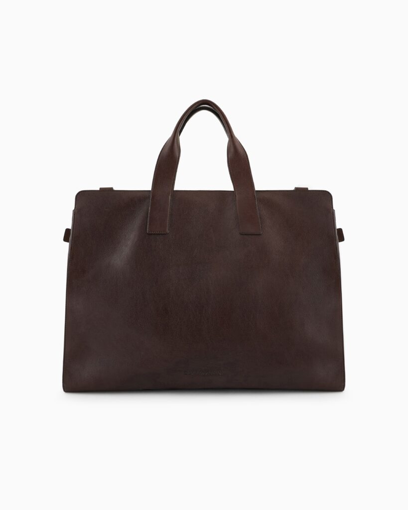 Sac sport cuir emporio armani - edito mai 2025 PointeMag