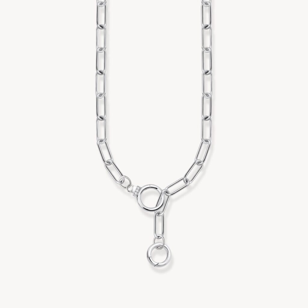 Chaîne à maillon argent Thomas Sabo stylisme PointeMag Juin 2025