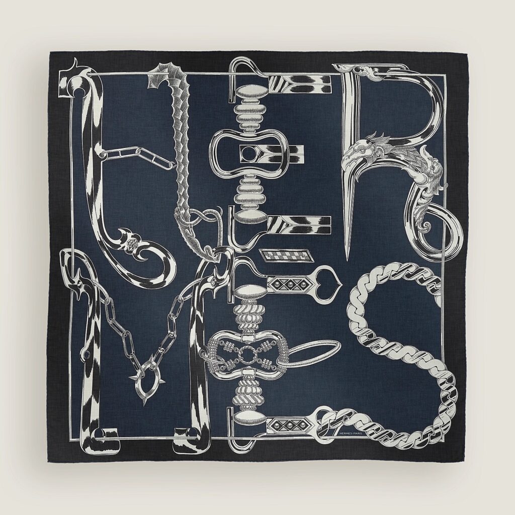 carré hermès, stylisme PointeMag