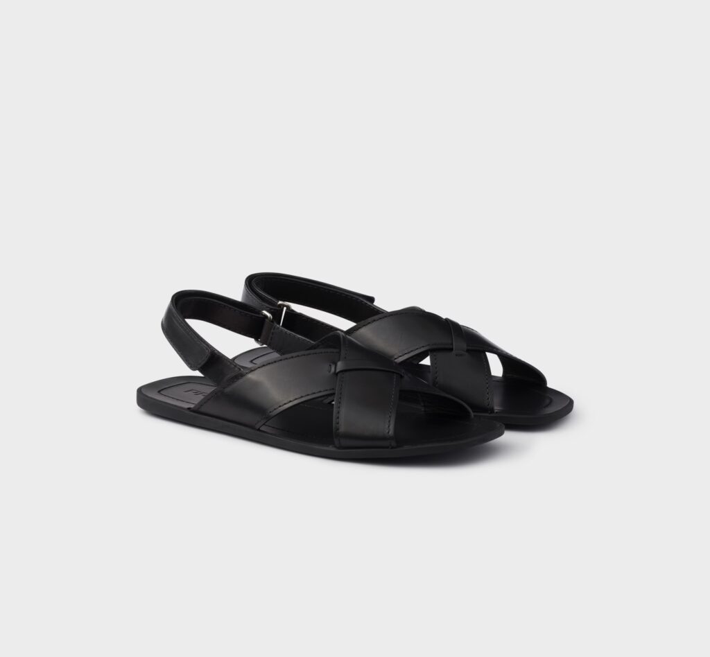 sandales prada homme, stylisme PointeMag