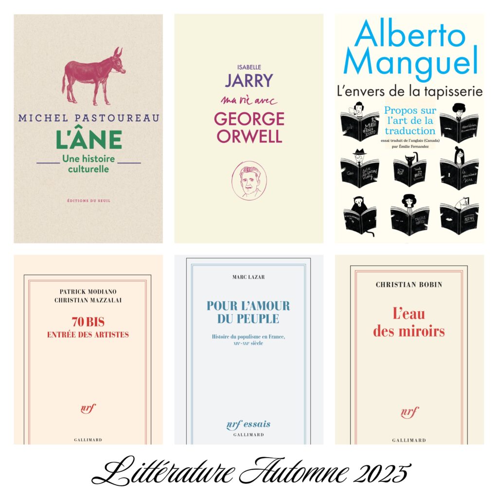 Agenda Automne 2025, littérature