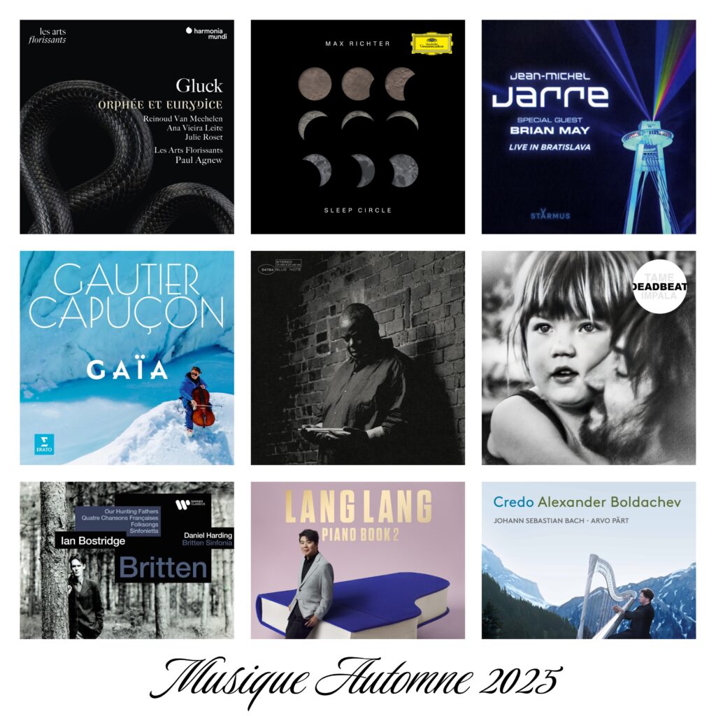 Agenda Automne 2025, musique